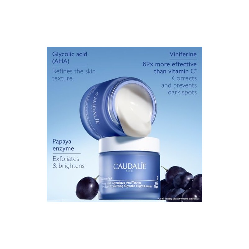 Caudalie Vinoperfect Dark Spot Correcting Glycolic Night Cream 50mL