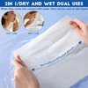 Face Towels, Disposable Face Towels 200 Count, Biodegradable Ultra Soft