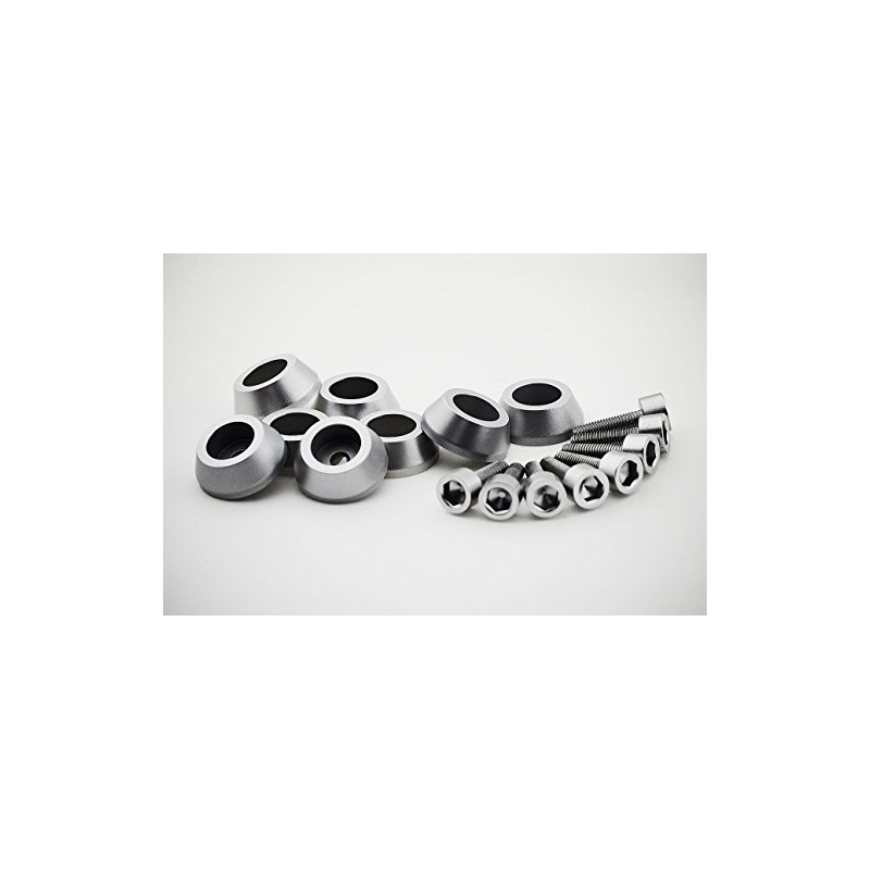 Ballistic 814 Jester Silver Short Bolt Washer Kit for (1)