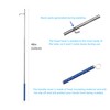 RAOMEIDE 48 Inches Fire Poker for Fire Pit Outdoor, Extra