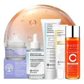 5pc Coreana Antiedad Reafirm Para Piel Madura Srum Crema