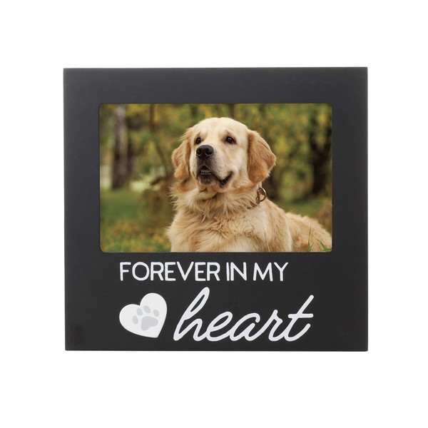 Pearhead Pet Forever In My Heart Memorial Keepsake Picture Frame,