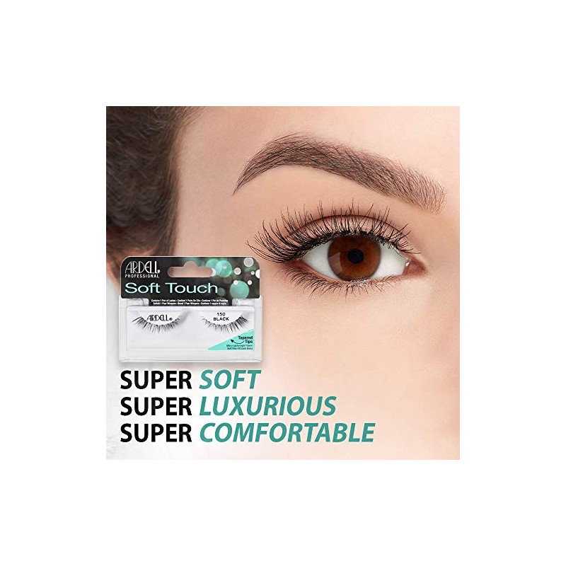 Ardell - False Eyelashes Soft Touch 150 Black (4 Pack)