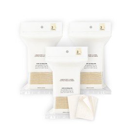 Urban Leaves Non-fluorescent, non-bleaching 3-ply cotton pads (original type), 3 / 어반리브즈 무형광 무표백 3겹 화장솜(오리지널 타입) 3개