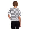 Madewell Women's Structured Boxy Tee Stripe, White