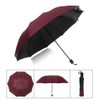 Fengshengli Golf Umbrella, 58 Inch Large Oversized Umbrella, 3 Fold