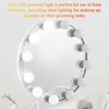 Mirror Front Light USB Makeup Light Tri-color Dimming Mirror Light