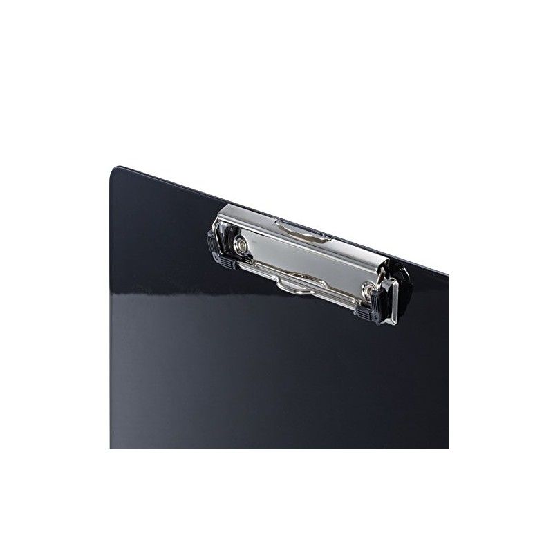 Officemate 83050 Recycled Landscape Plastic Clipboard, black