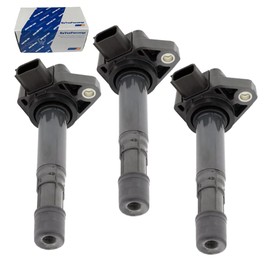 [Set of 3] Ignition Coil Honda (HONDA) Life Vamos Hobio Zats Acti HM1 HM2 HM3 HM4 HJ1 HJ2 JB1 JB2 JB3 JB4 JB5 JB6 JB7 Direct Ignition Coil 30520-PFE-004 30520-PFE-004 30520 520-PX H-004