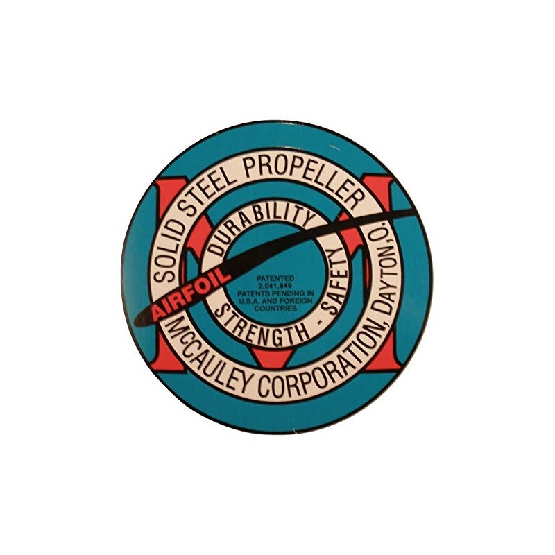 ItsYourAirplane.com McCauley Steel Propeller Decal