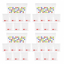 Domefahaso Reusable Medicine Pill Bags Set of 4