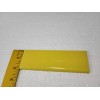 Daltile Sunflower Yellow Ceramic Tile Bullnose Backsplash Curved Edge Subway