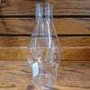 Clear Glass Lamp Chimney, Replacement Hurricane Globe Measures 2 3/8