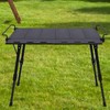 Aircity Folding Camping Table, Portable Folding Aluminum Table with Adjustable