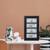 JINMANWU 4 Dollar Bill Frame, Wooden Picture Frame 2.5x6 Inch