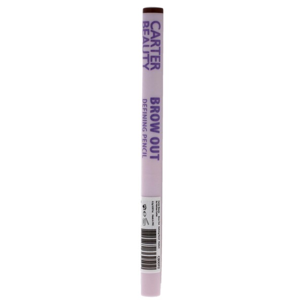Carter Beauty Brow Out Eyebrow Pencil - Glides Smoothly Over The Skin - Comes With A Tip - To Create Professional-Looking Brows - For Even, Long Lasting Colour - Medium - 0.007 Oz