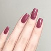 COSMOO Rose Pink Nail Polish, 12ml Elegant Pink Quick Dry