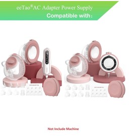 eeTao 5V USBC Charging Cable Compatible with Momcozy V1 Pro V2 Pro Breast Pump V2 Pro Ultra Electric Pump DC5V Type C Power Supply Cord Adapter Charger