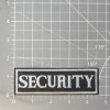 Unbranded Security Guard Patch Uniform Embroidered Iron On Rectangular Patch