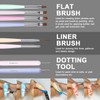 AIMEILI 6 Pieces Nail Art Brush Gel Nail Polish Nail