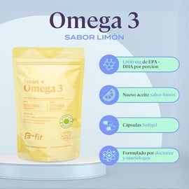 B-FIT Omega 3 1800mg Ácidos Grasos - 1080 EPA y 720 DHA