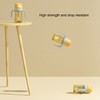 Wide Neck Sippy Straw Bottle Spill Proof Easy Grip Training