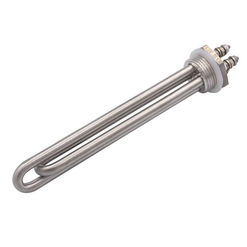 DERNORD 12V 300W Immersion Heater Submersible Water Heater Element Stainless