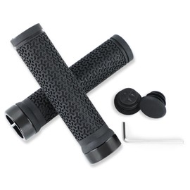 Bicycle Grips, Ergonomic Handlebar Grip with Non-Slip Texture, Bicycle Grip, Mountain Bike Grips, Suitable for Bicycles, Mountain Bikes