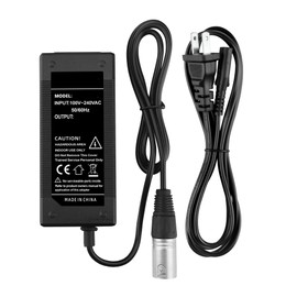 CJP-Geek AC Adapter Compatible with Schwinn Missile FS New Frontier F-18 Fly FS Scooter 24V 2A Lead-Acid(SLA) Battery Charger Power Supply Cord