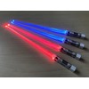 SaberStix LED Light Up Lightsaber Chopsticks - 4 Pairs, Red