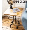 Pipe-Decor.com Roots End Table By PIPE DECOR