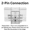 TopTecSales T Connector for Modern LED Hexagon Garage Light Fixture