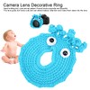 Shutter Huggers Hand Knitted Camera Lens Decorative Ring Camera Support