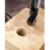 QWORK® Wood Plug Cutter Wood Dowel Maker Drill Bit, 8mm