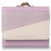 Mercury Duo Diana Trico-Color Clasp Mini Wallet, lavender