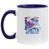 Vaporwave Japanese Wave Surfing Gift for Axolotl Lovers 11oz 15oz