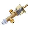 MENSI Propane Gas Fire Pit, Fireplaces Safety Valve with 3/8"
