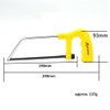 TopHomer Adjustable Coping Saw High Carbon Steel Hand Woodworking Saw