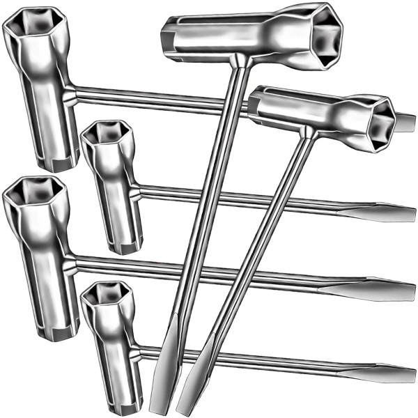 MotBach 4 Pack Chainsaw Scrench Replacement Tools, Screwdriver Chainsaw Wrenc...