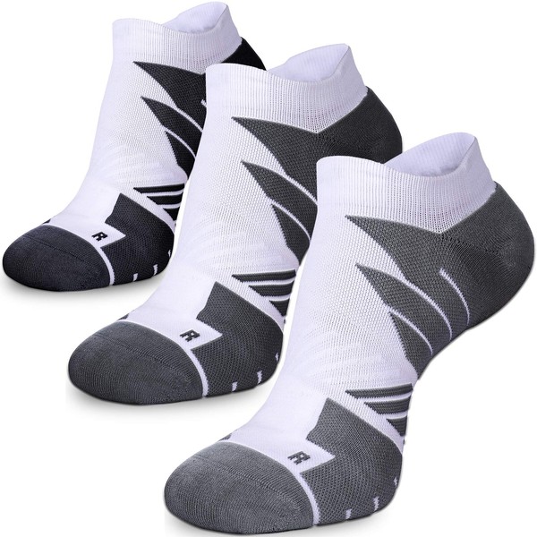Hylaea Ankle Running Socks for Women & Men, Anti-Blister Wicking