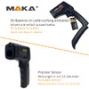 MAKA Infrared Thermometer with Laser -50 to +600 °C -