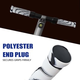 Scooter Grips (Black adn White)