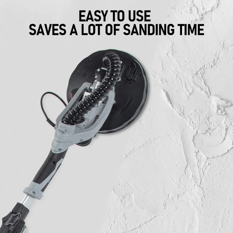 Unbranded 710W Electric Drywall Sander Adjustable Handle Electric Motor Sander