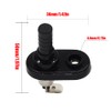 XUKEY 2 Pcs Car door switch Universal Truck Car Adjustable