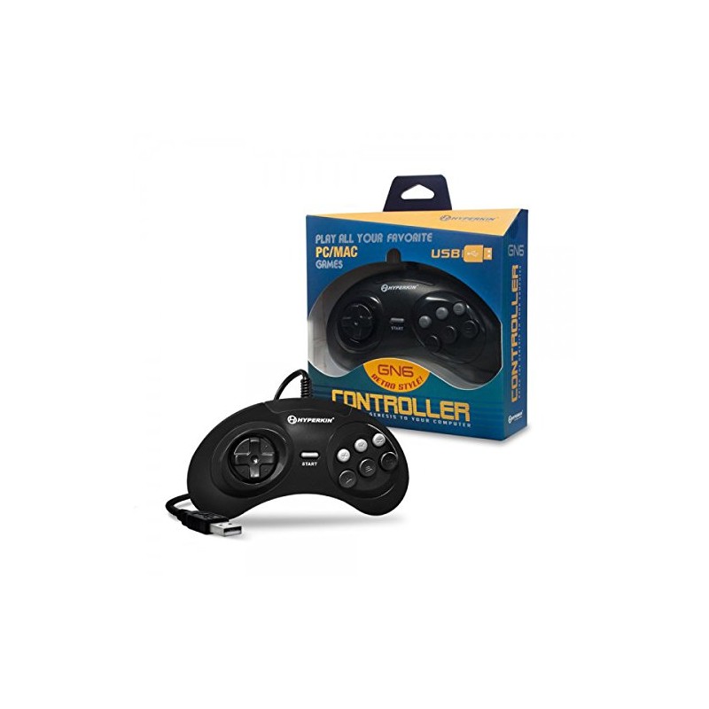 Hyperkin "GN6" Premium Genesis USB Controller for PC/ Mac