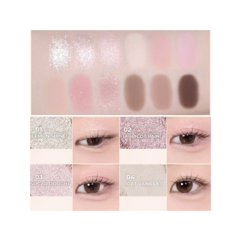 COLORGRAM Pin Point Eyeshadow Palette 9.9g [COLORGRAM X SHINCHAN Limited