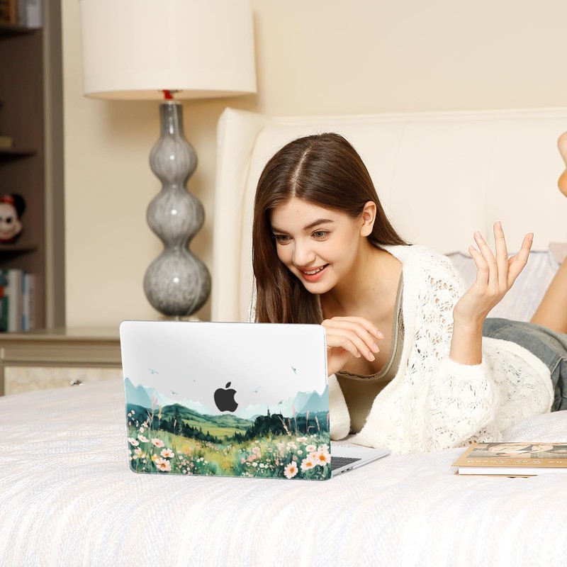 MOSISO Compatible with MacBook Air 13 inch Case 2025 2024