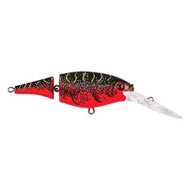 Flicker Shad Jointed Red Tiger 1/3 oz