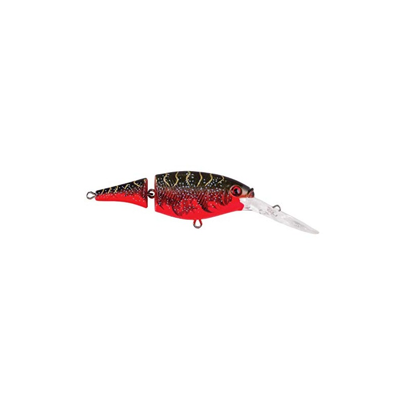 Flicker Shad Jointed Red Tiger 1/3 oz