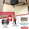 Neusu 200 Litre Jumbo Storage Bag with Zips - Heavy